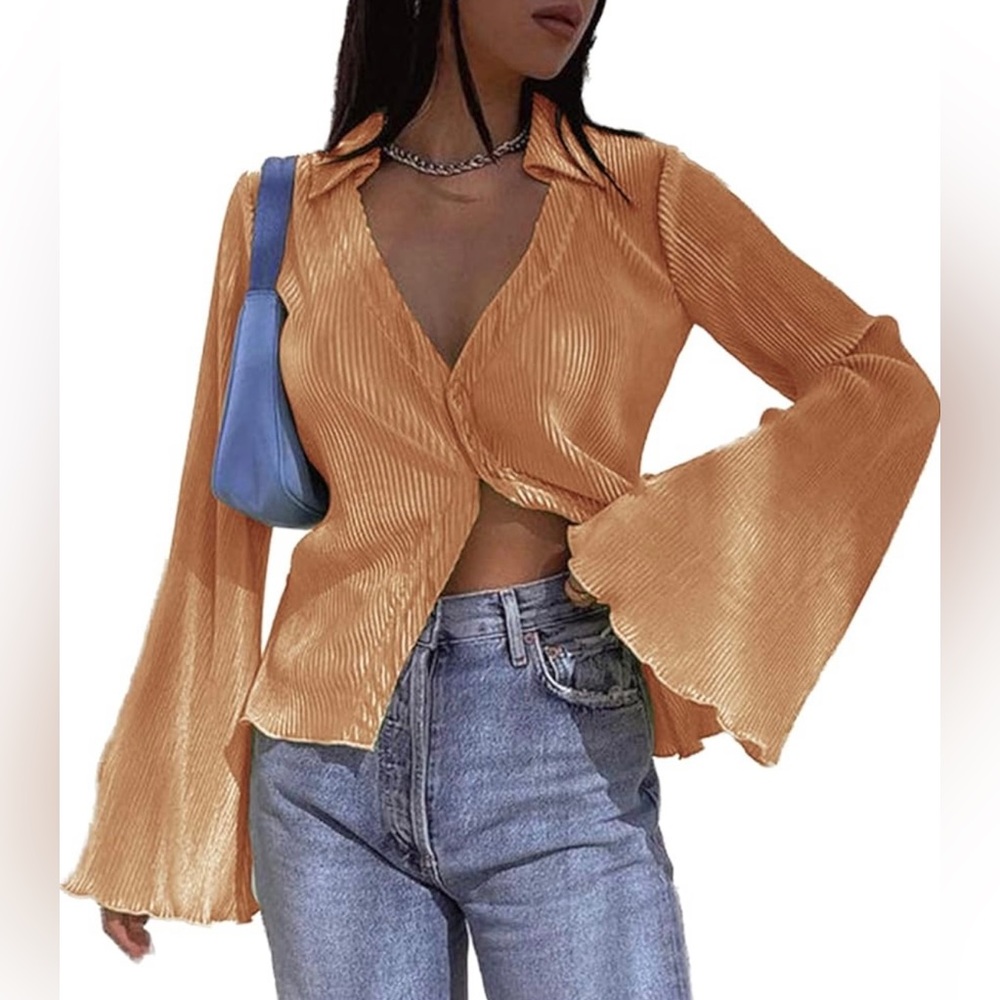 Orange Groovy Top